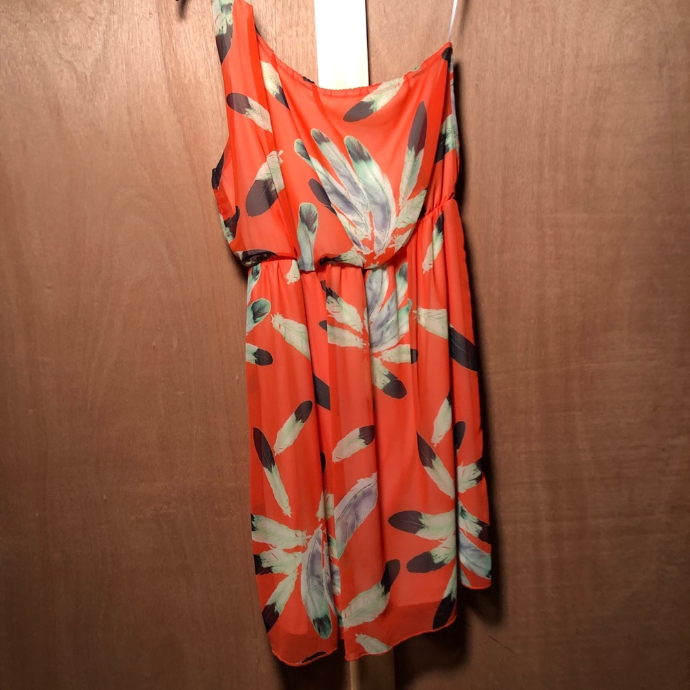 Summer one shoulder dress